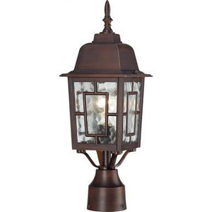 Nuvo Lighting Nuvo 60-4928 Rustic Bronze Post Lantern Fixture 
