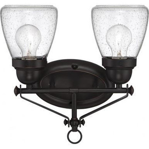 Nuvo Lighting Nuvo 60-5542 Sudbury Bronze 2 Light Wall Mount Fixture 