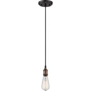 Nuvo Lighting Nuvo 60-5505 Rustic Bronze Ceiling Mount Fixture 