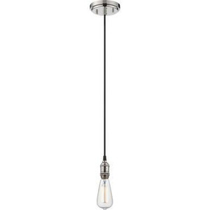 Nuvo Lighting Nuvo 60-5405 Polished Nickel Ceiling Mount Fixture 