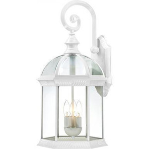 Nuvo Lighting Nuvo 60-4967 White Wall Lantern Fixture 