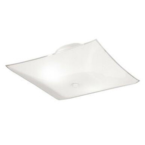 Westinghouse Lighting Westinghouse 6620100 Two-Light Indoor Semi-Flush-Mount Ceiling Fixture 