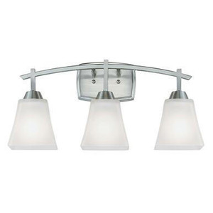 Westinghouse Lighting Westinghouse 6573600 Midori Three-Light Indoor Wall Fixture 