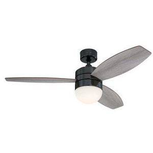 Westinghouse Lighting Westinghouse 7305200 Drake 48-inch Indoor Ceiling Fan with Dimmable LED Light Fixture 