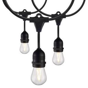  Satco S8030 24FT/LED/SL/S14/822K/120V String Light 