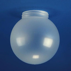 LBS Lighting 6" Frost Acrylic Light Globe Threaded Screw Base
