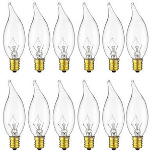  Sunlite 40011-SU Chandelier Light Bulb 