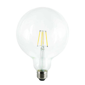 FG40D4040E26SCL95 TCP - 4.5W G40 Clear LED Filament Globe Bulb - 4000K - 95 CRI