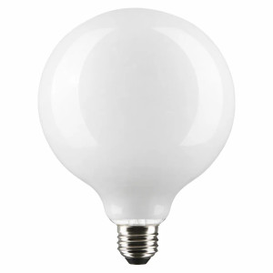 Satco S21261 – White G40 Globe Bulb - Cool White - 90 CRI - Dimmable