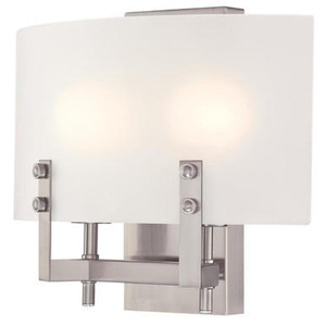 Westinghouse Lighting Westinghouse 6369600 Enzo James 2-Light Indoor Wall Sconce 