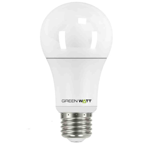 Green Watt LED 11W LED Dimmable Soft White 3000K Bulb 75W Equivalent A-Lamp