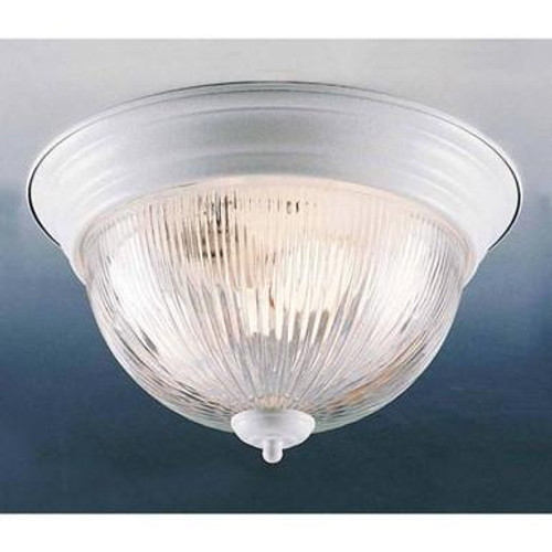  Volume Lighting V7211-6 White Flush Mount Ceiling Light 