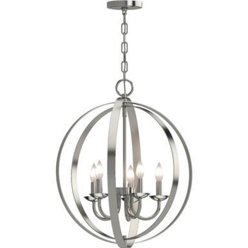  Volume Lighting V3895-33 Round Chandelier Light Fixture 