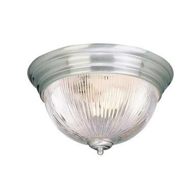 Volume Lighting Volume V7214-33 Brushed Nickel Flush Mount Light Fixture 