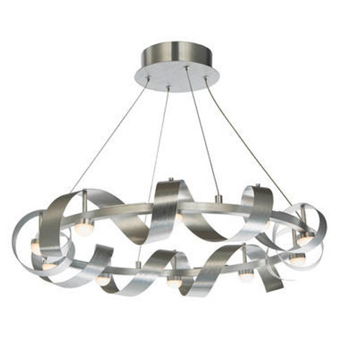 Artcraft Lighting Artcraft AC7211BA Rolling Hills Brushed Aluminum Chandelier Fixture 