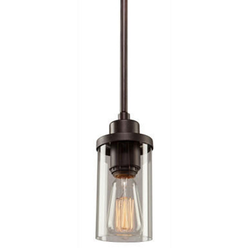 Artcraft Lighting Artcraft AC10001 Menlo Park Oil Rubbed Bronze Pendant Fixture 