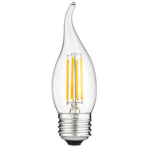  Sunlite 80421-SU CA11 Flame Light Bulb 