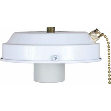 Volume Lighting Volume 0907-6 White Ceiling Fan Light Kit Fixture 