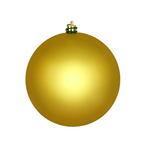 Vickerman N592046DSV - Medallion Gold Ball Ornament