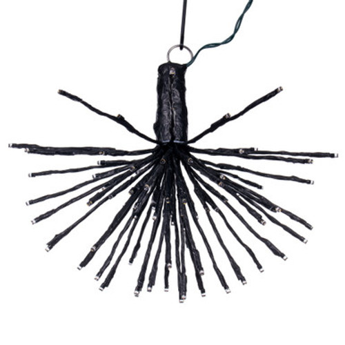 Vickerman 80Lt x 16" Black Starburst Warm White 5mm LED Lights