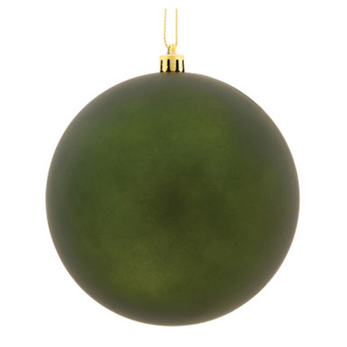 Vickerman N596864M - Moss Green Ball Ornament