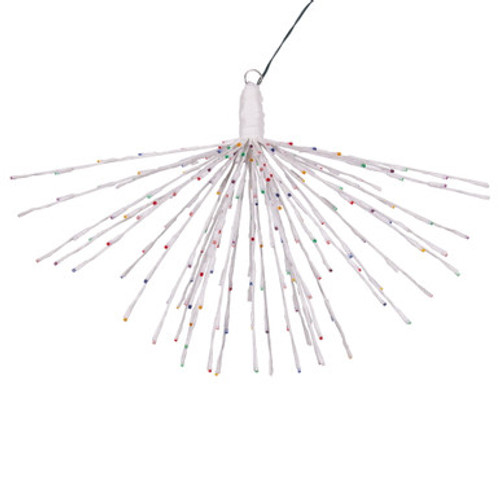 Vickerman 240Lt x 32" White Starburst Multi-Colored 5mm LED Lights