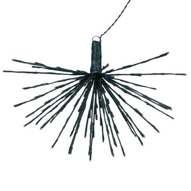 X21G170 Vickerman - 24 Inch Outdoor Pink LED Starburst Christmas Light - Green Frame