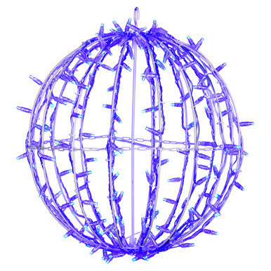 X20LED02 Vickerman - 20 Inch Outdoor Blue LED Christmas Light Sphere