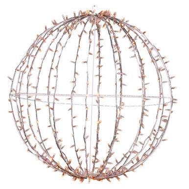 X40LED07 Vickerman - 40 Inch Outdoor Yellow LED Christmas Light Sphere