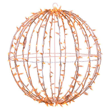 X30LED07 Vickerman - 30 Inch Outdoor Yellow LED Christmas Light Sphere