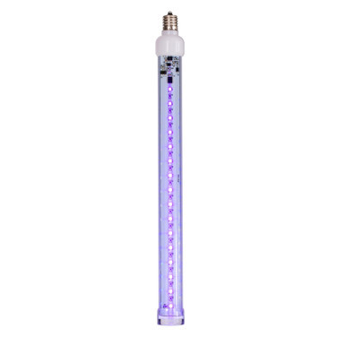 XS12C96 Vickerman - Purple LED C9 Christmas Bulbs - E17 Base - 5 Pack