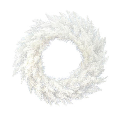 Vickerman A104236 36" Sparkle White Wreath 195Tips