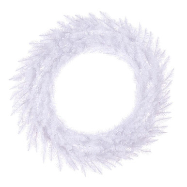 Vickerman A104247 48" Sparkle White Wreath 260Tips