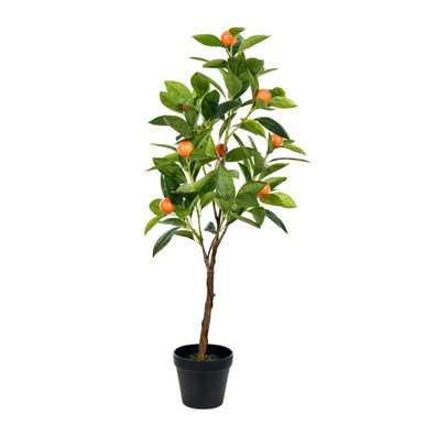 Vickerman 29" Artificial Potted Orange Tree