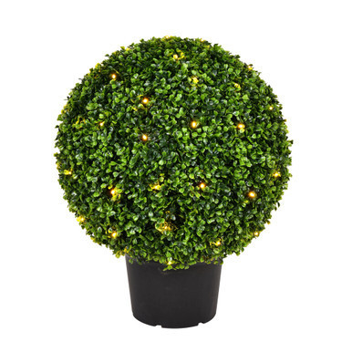 Vickerman 20" Artificial Green Boxwood Ball