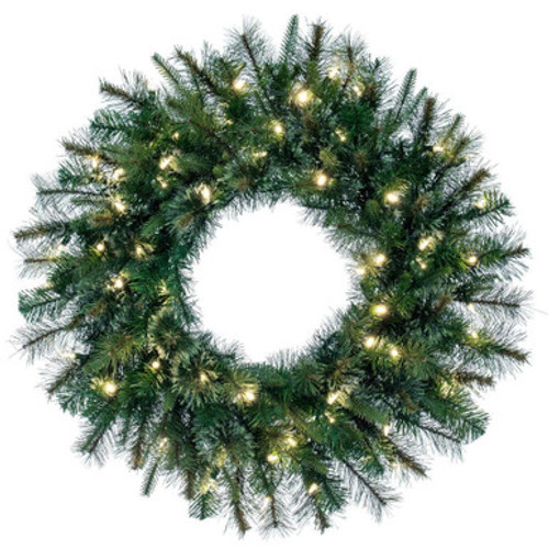  Vickerman A118331LED 30" Cashmere Wreath LED 50WW
