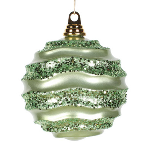 Vickerman M132054 - Celadon Ball Ornament