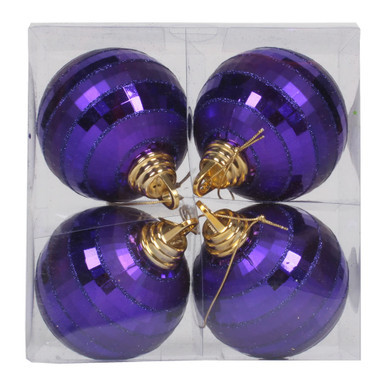 Vickerman M151426 - Plum Ball Ornament