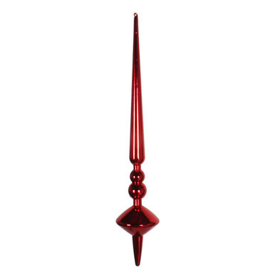 Vickerman M183303S - Red Finial Ornament