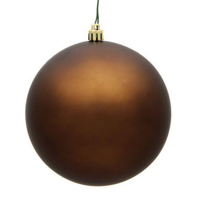 Vickerman 2.4" Mocha Matte Ball Christmas Ornament 60 per Box