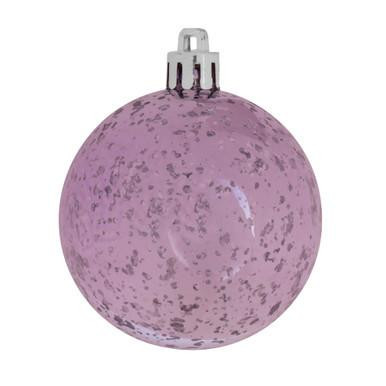 Vickerman 4" Lavender Mercury Ball Christmas Ornament Features a Shiny Finish