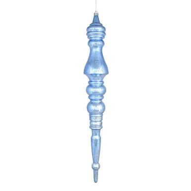 Vickerman 20" Periwinkle Mercury Finial