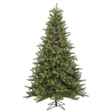 Vickerman 5.5' King Spruce Artificial Christmas Tree Multi-Colored Dura-Lit LED Lights