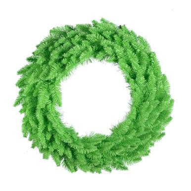 Vickerman 30" Lime Fir Artificial Christmas Wreath Lime Dura-Lit LED lights