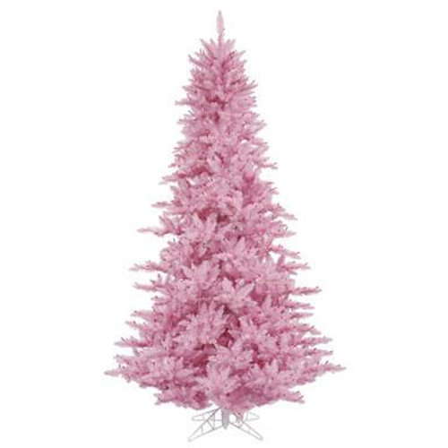  Vickerman 4.5' Pink Fir Artificial Christmas Tree Unlit 