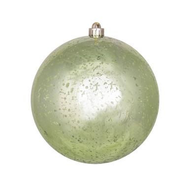  Vickerman 8" Celadon Shiny Mercury Ball Christmas Ornament 