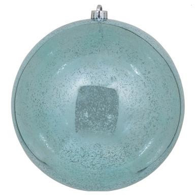 Vickerman 10" Baby Blue Shiny Mercury Ball Christmas Ornament
