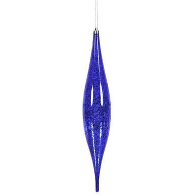 Vickerman 13" Purple Mercury Rain Drop Christmas Ornament