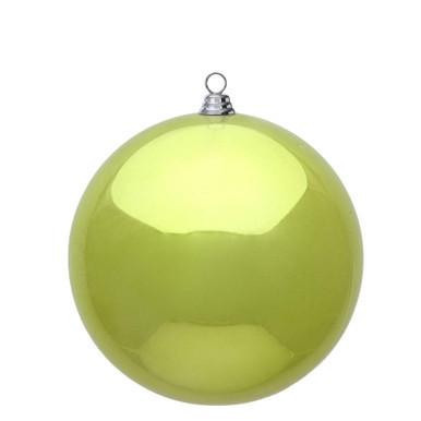 Vickerman 15.75" Lime Shiny Ball Christmas Ornament