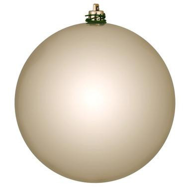 Vickerman 12" Oat Shiny Ball Christmas Ornament